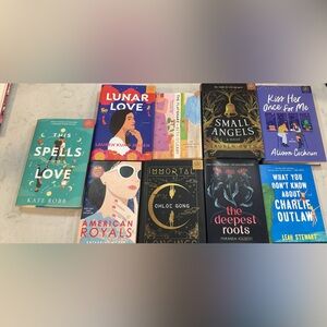 Romance and fantasy books